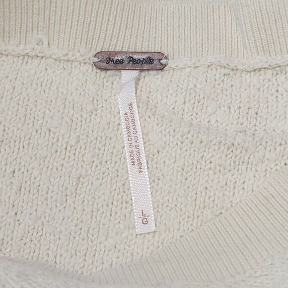 NWT Free People Women's - L - Found My Friend Pullover - Cream - Sweater… - Picture 10 of 12